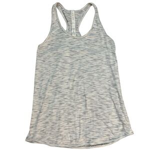 Lululemon Essential Tank Top in Tigerspace Dye Heather Gray 🤍